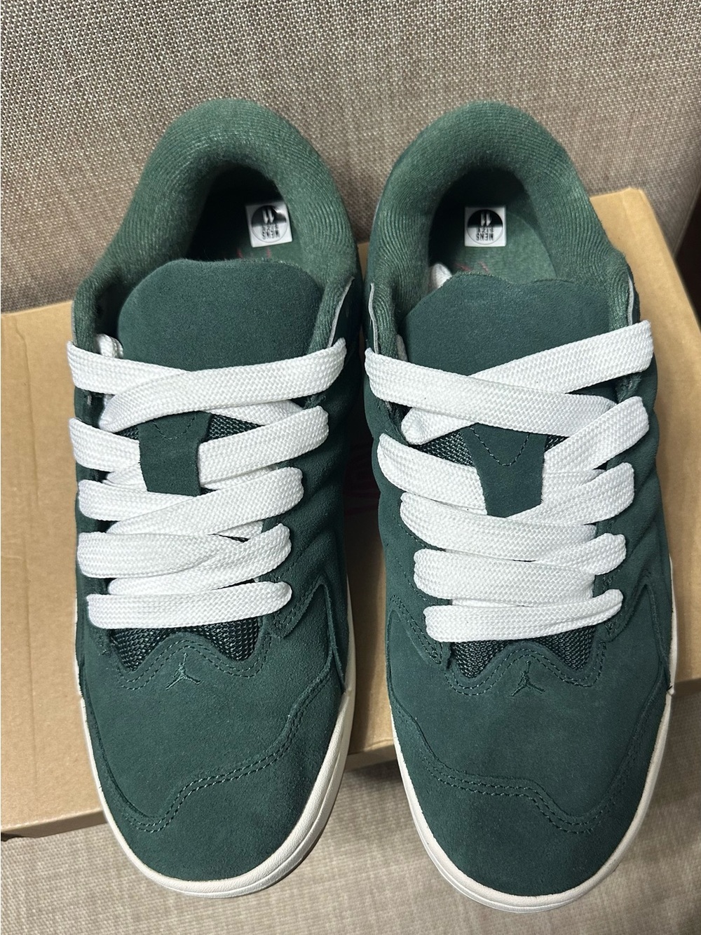 Jordan Session 'Midnight Green Pale Ivory' Brand New Mens Size 11